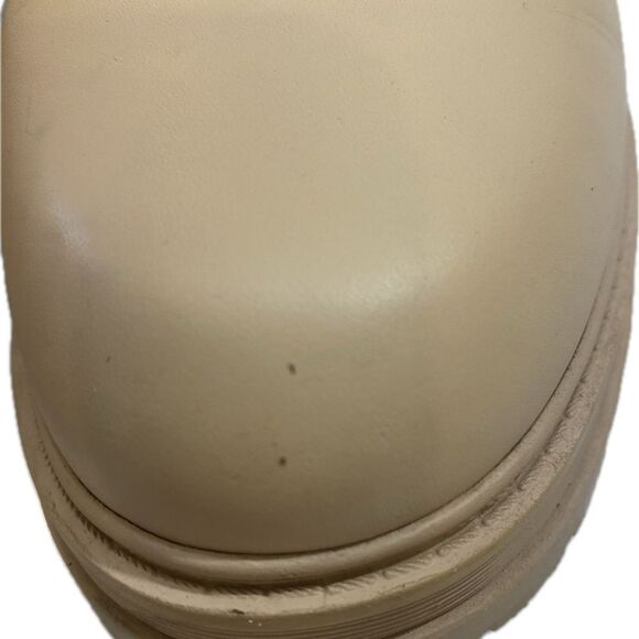 Marc Fisher Beige Leather Chelsea Boots - Picture 6 of 7